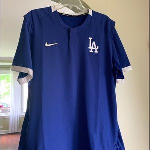LA Dodgers Authentic MLB Nike Performance Pullover